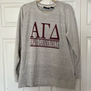 Alpha Gamma Delta Sorority Crew Neck